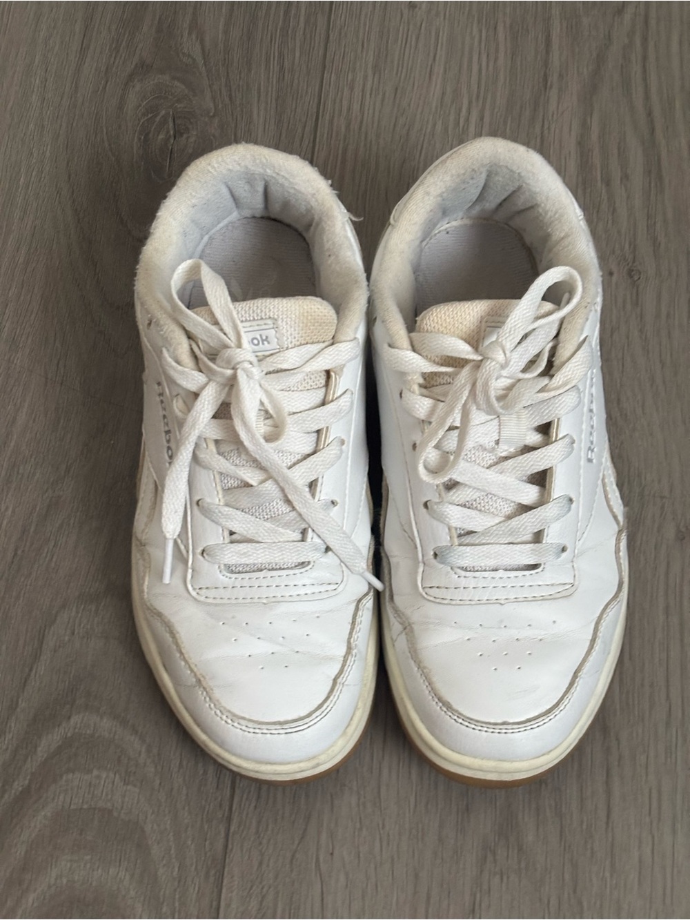 Reebok Kids White Low-Top Sneakers